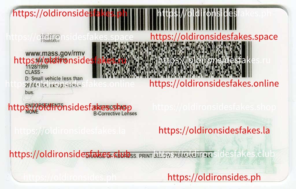 Massachusetts Driver License(New MA O21) V2 - Hologram updated - Image 2