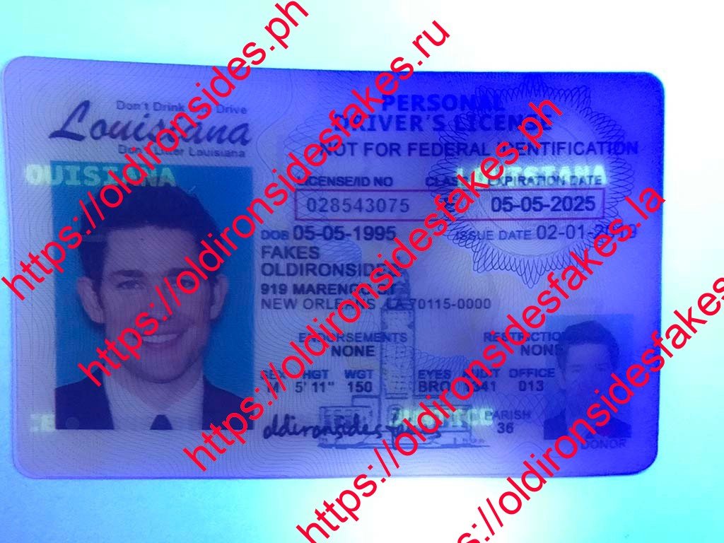 Louisiana Driver License(LA) - Image 6