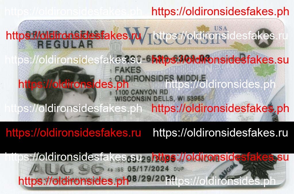 Best & Fast Fake ID Service | Wisconsin Driver License