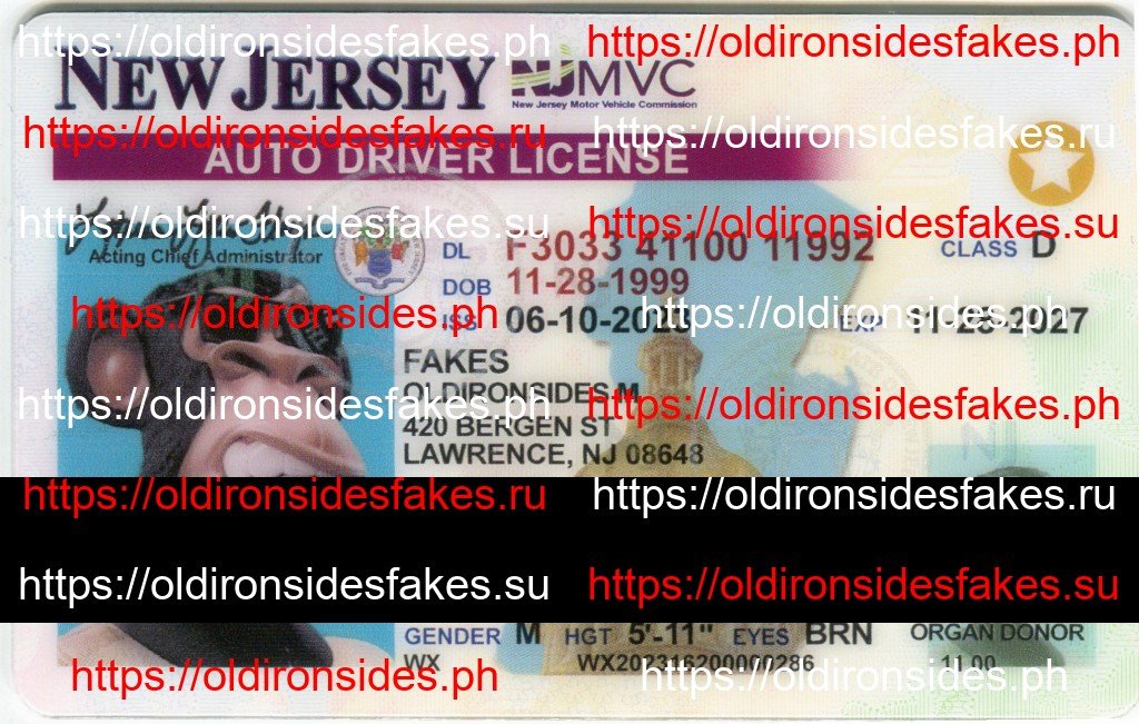 Best & Fast Fake ID Service | New Jersey Driver License