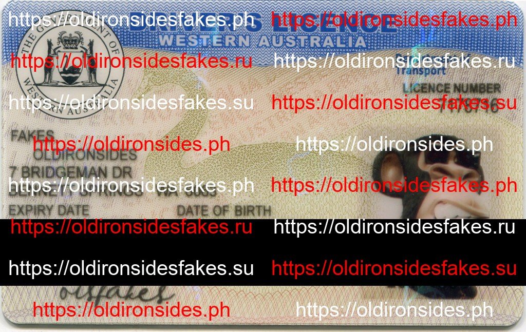 Best & Fast Fake ID Service | OIS - Western Australia Provisional